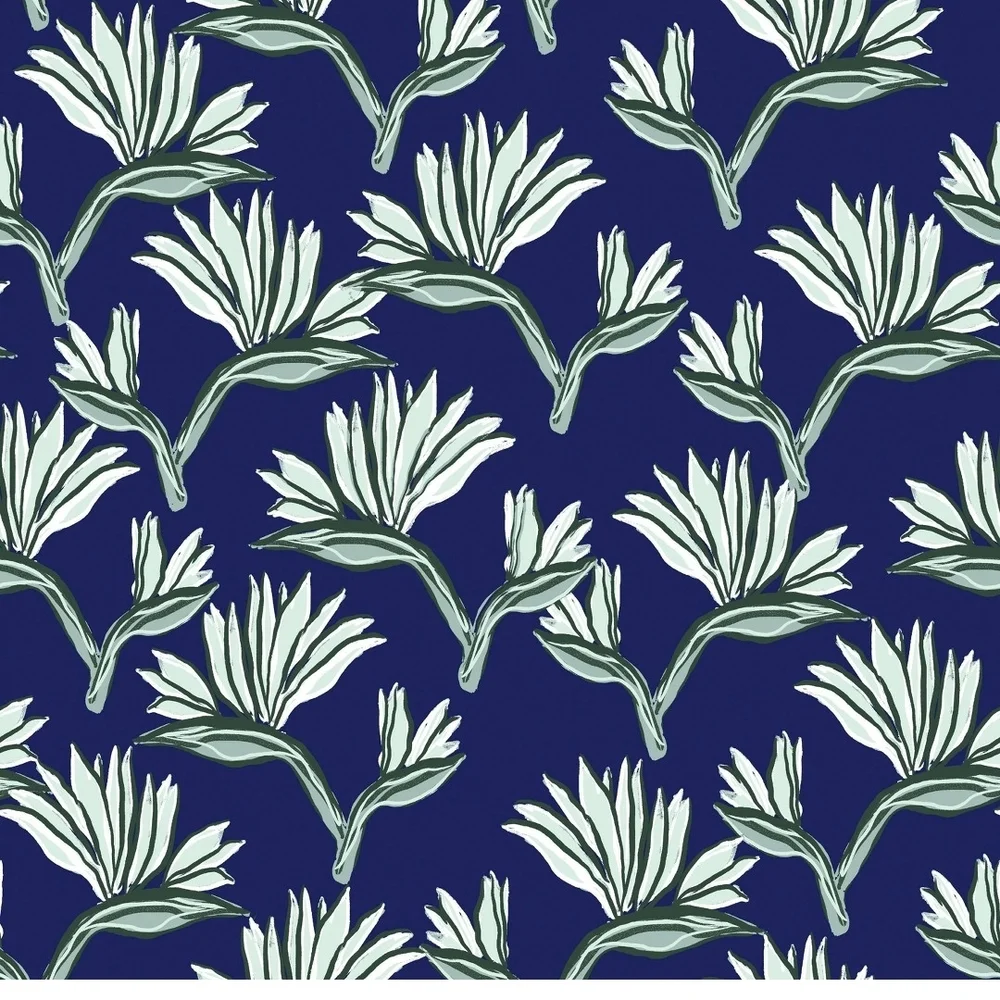 Opalhouse Bird Of Paradise Peel & Stick Wallpaper Blue